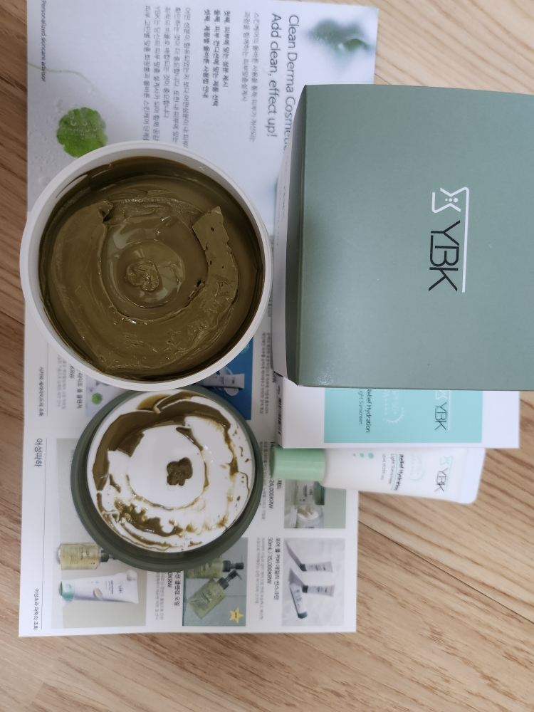 YBK (와이비케이) 포어 클리어 클레이 크림 마스크 review image