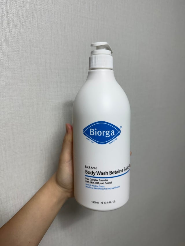 바이오가 (BIORGA) 등드름 바디워시 베타인살리실레이트 review image