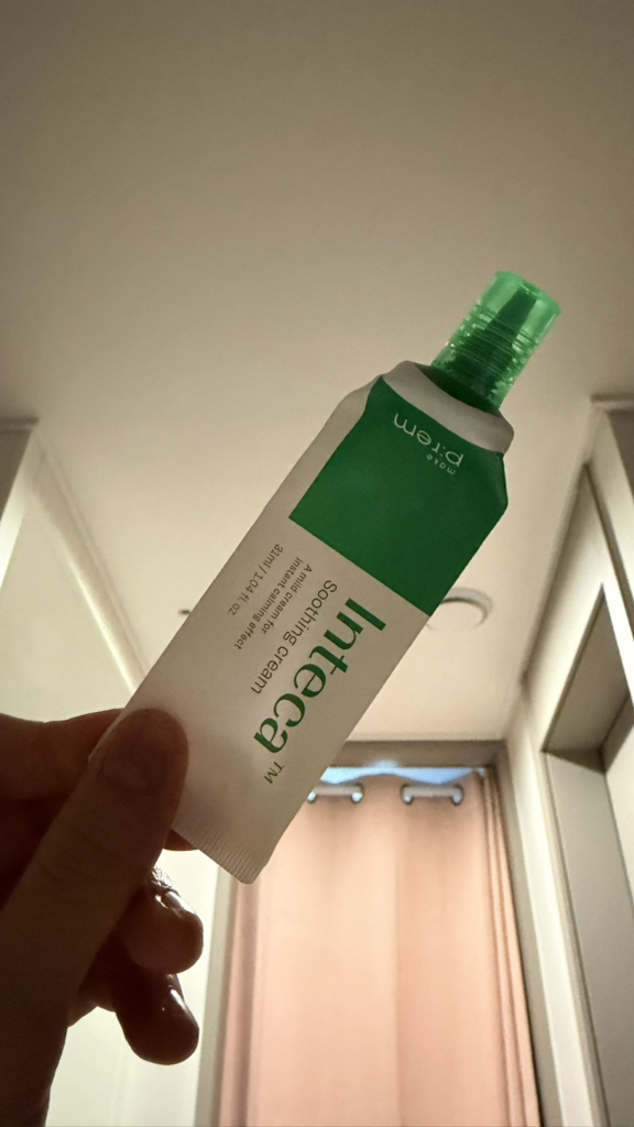 Ảnh đánh giá thực tế của người dùng về Inteca Soothing Cream