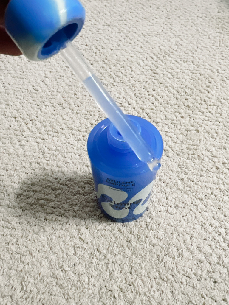 Camming Shot Azulene 微量保湿安瓶的真实用户使用照片