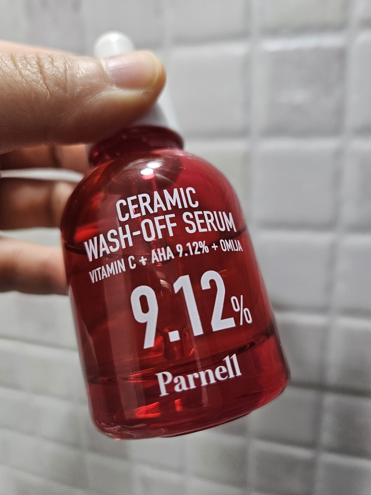 Parnell Aha 9.12 Omija Ceramic Wash-Off Serum review image