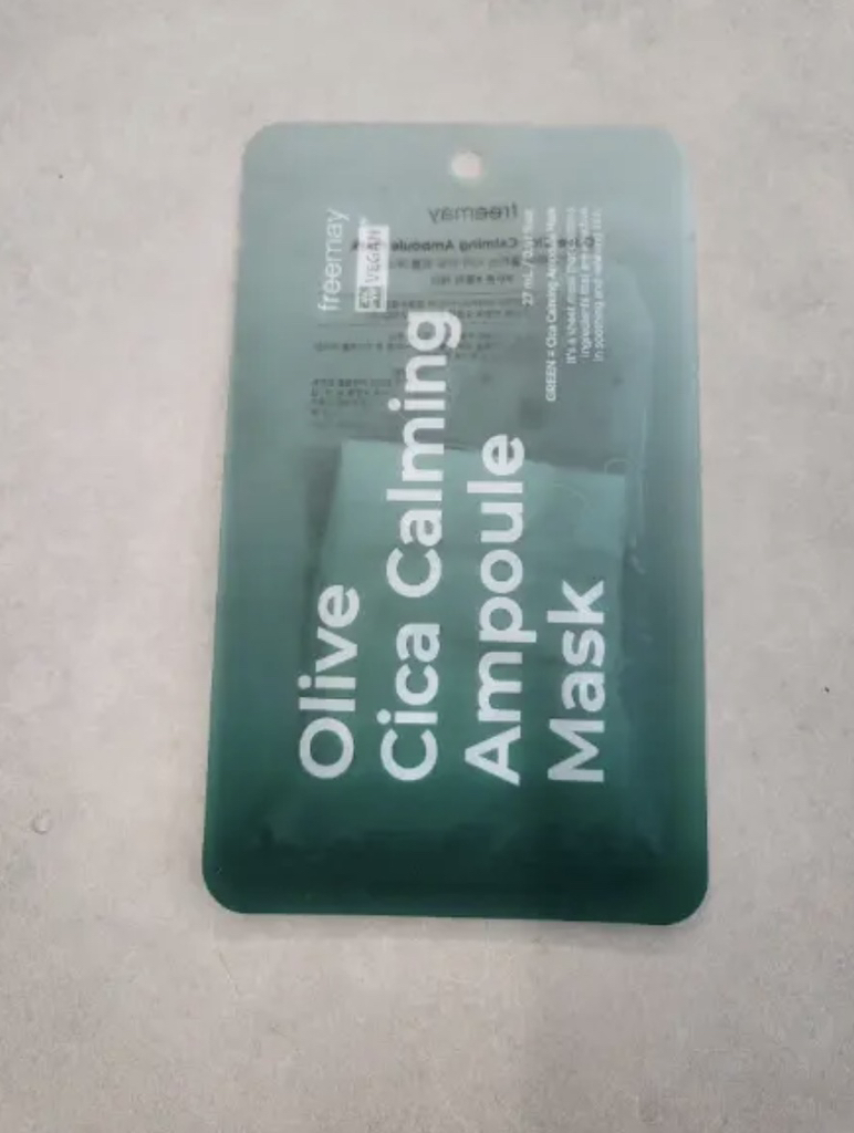 Ảnh đánh giá thực tế của người dùng về Olive Sica Calming Ampoule Mask