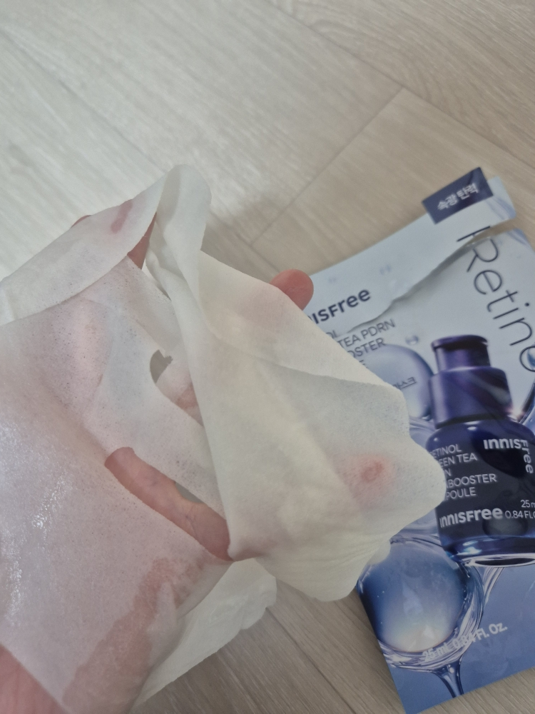 이니스프리 (INNISFREE) 레티놀 PDRN 스킨부스터 앰플 겔 마스크 review image