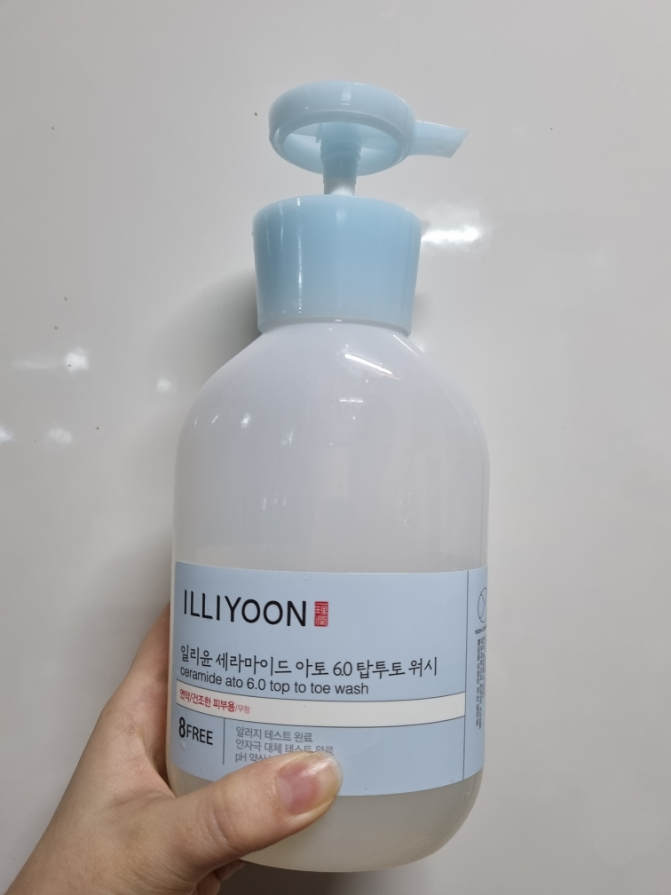 神经酰胺 Ato 6.0 从头到脚洗液的真实用户使用照片