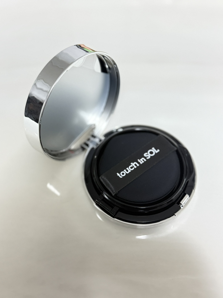 터치인솔 (TouchinSol) 글로우 에어 쿠션 [SPF50+/PA++++] [21C 핑크 베이지] review image