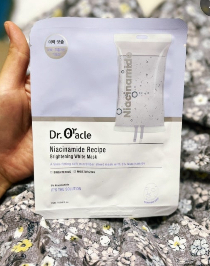 닥터오라클 (Dr.Oracle) 나이아신아마이드 미백 레시피 마스크팩 review image