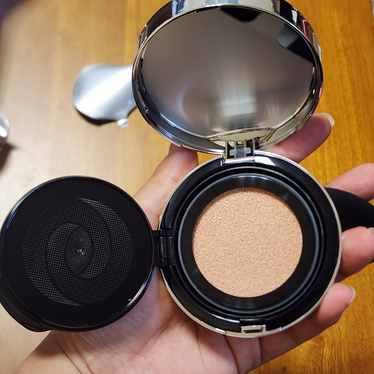 터치인솔 (TouchinSol) 글로우 에어 쿠션 [SPF50+/PA++++] [21C 핑크 베이지] review image