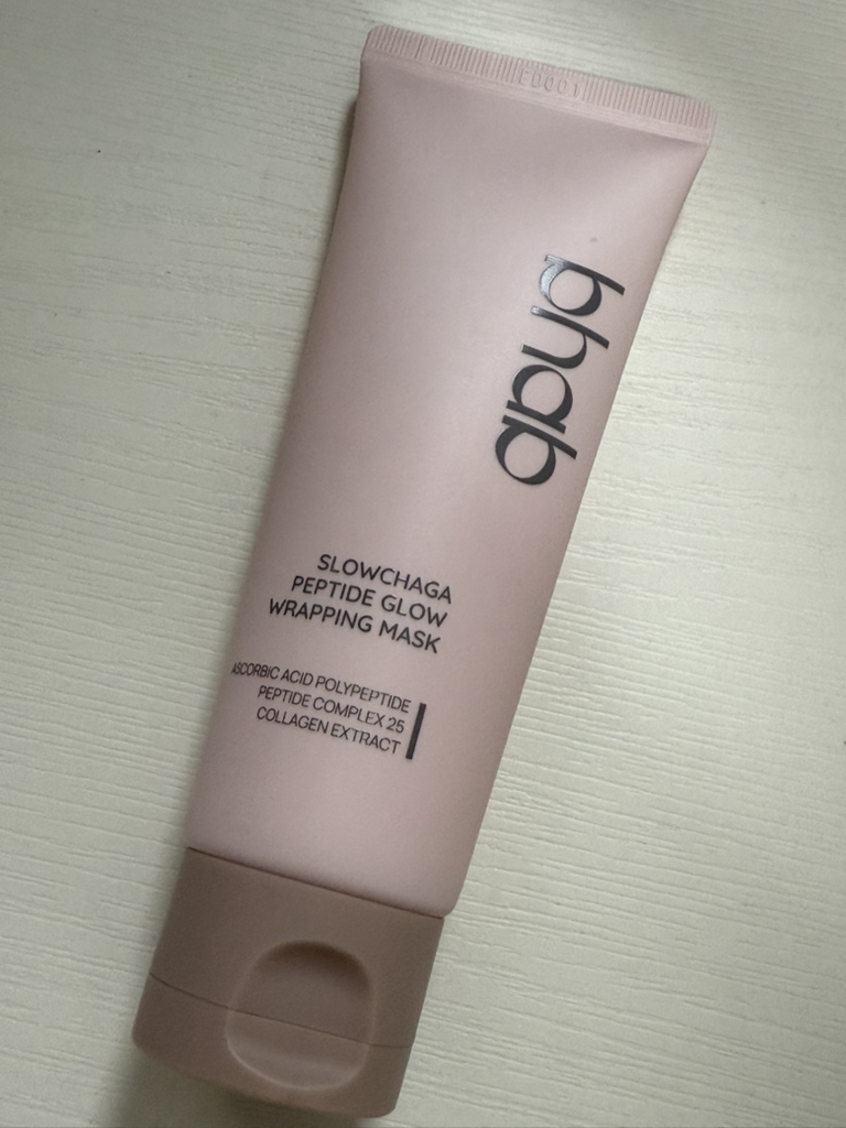 비햅 (bhab) 슬로우차가 펩타이드 글로우 랩핑 마스크 review image