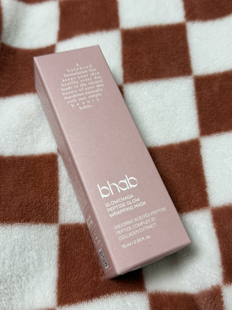 bhab Slowcha Peptide Glow Wrapping Mask review image