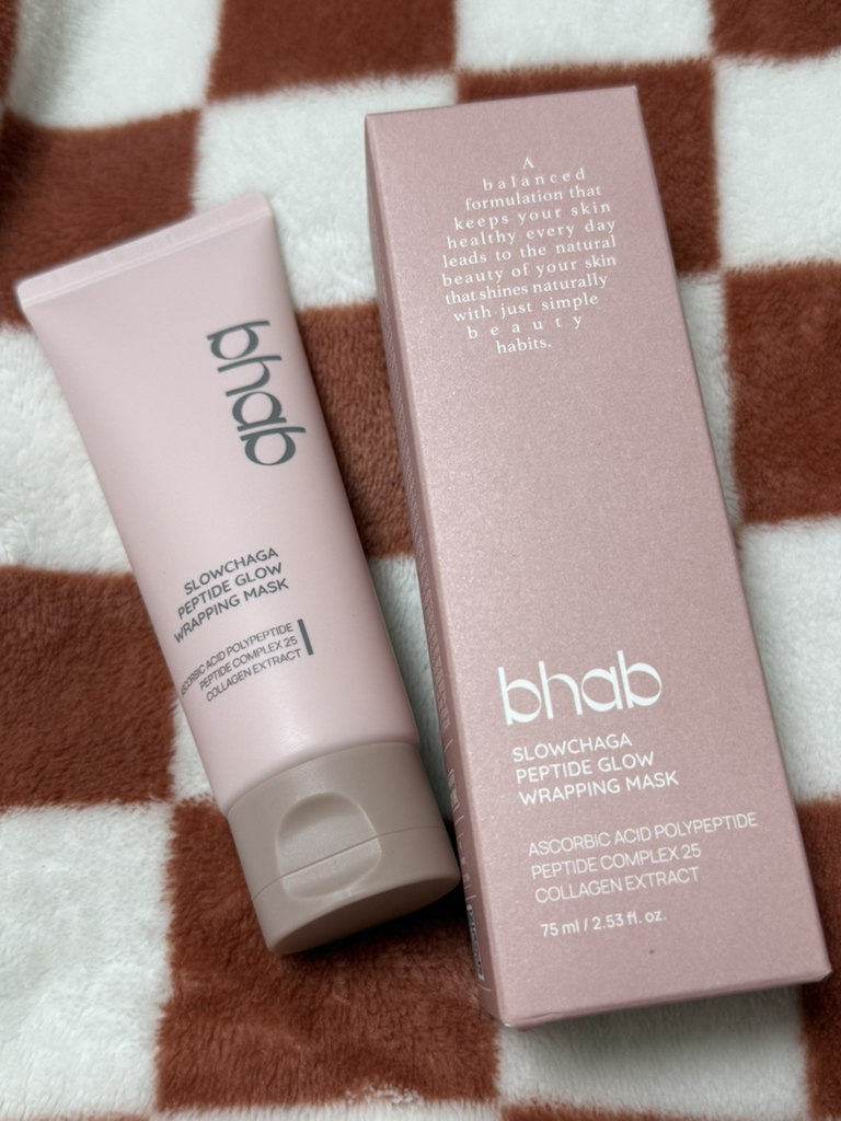 bhab Slowcha Peptide Glow Wrapping Mask review image