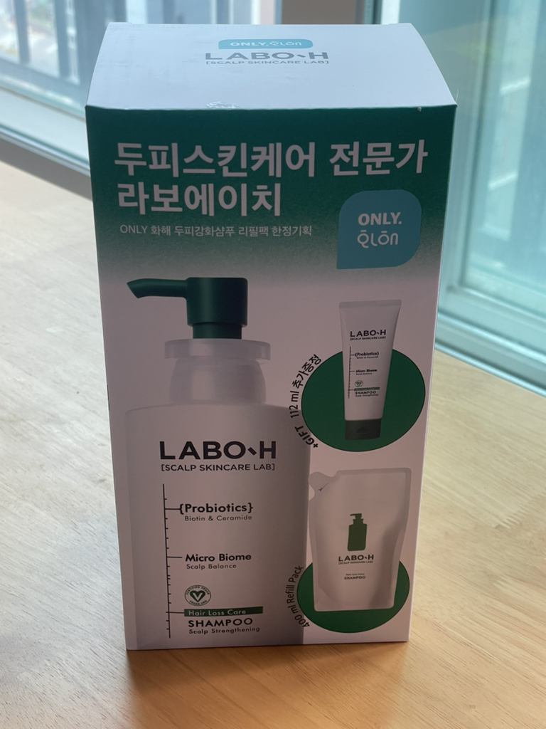 头皮强健诊所脱发缓解洗发水的真实用户使用照片