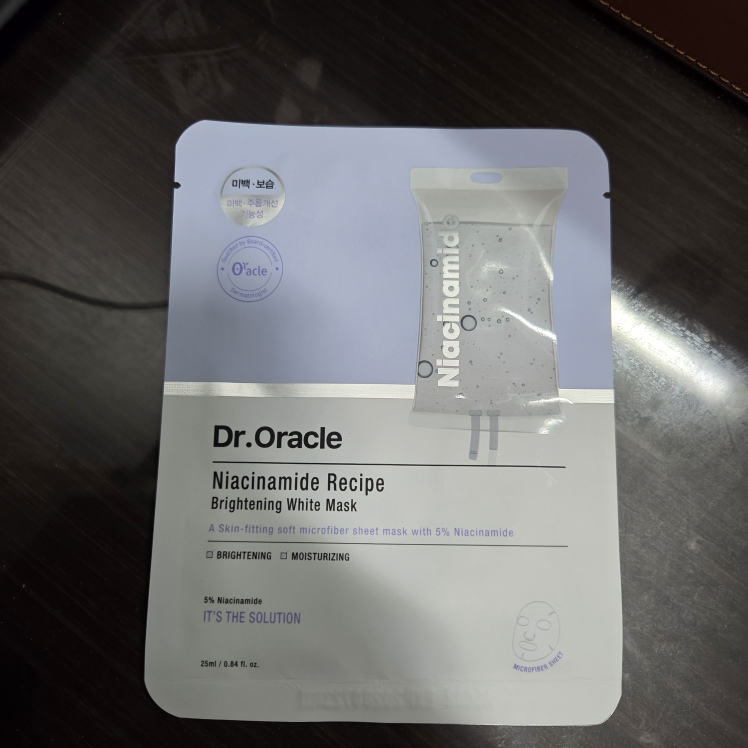 닥터오라클 (Dr.Oracle) 나이아신아마이드 미백 레시피 마스크팩 review image