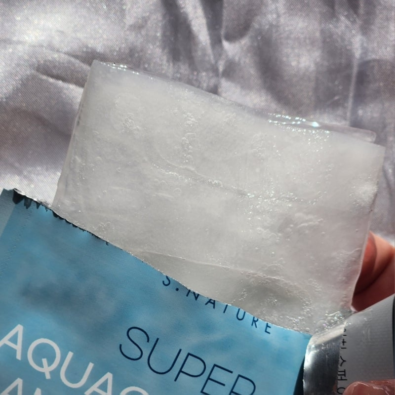 Ảnh đánh giá thực tế của người dùng về Mặt nạ ampoule Super Aqua Gel Oasis
