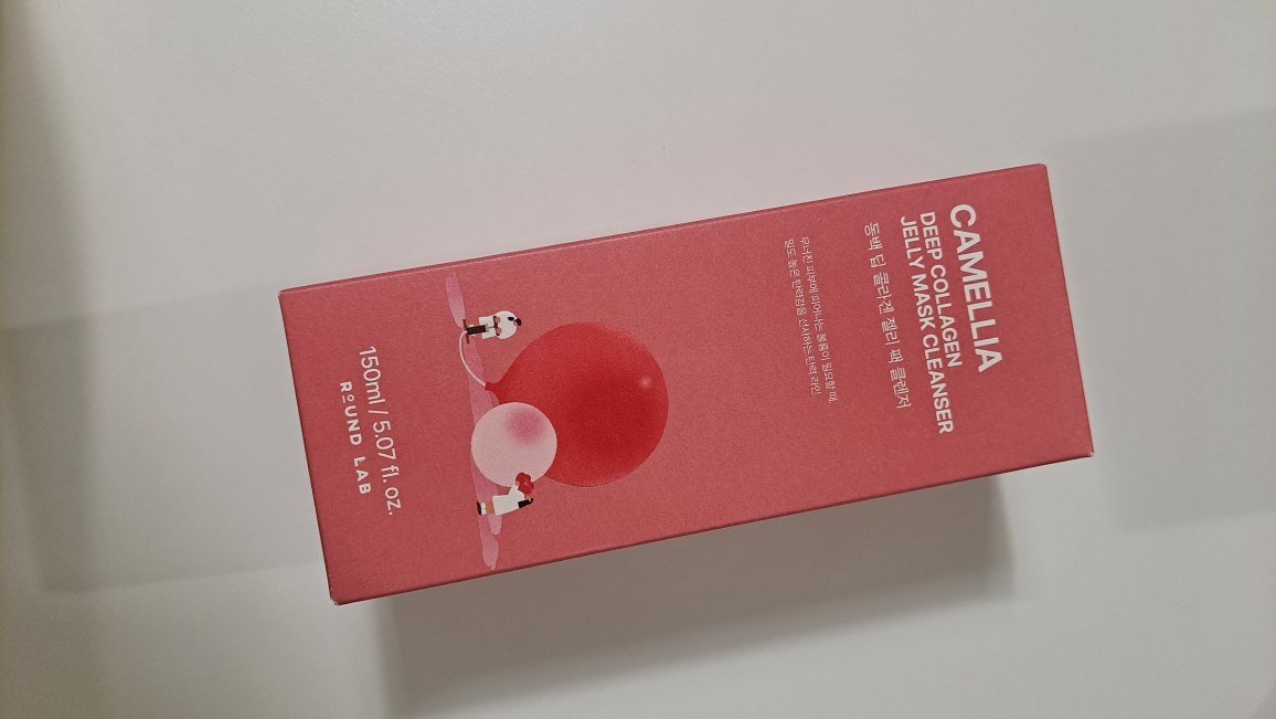 라운드랩 (ROUNDLAB) 동백 딥 콜라겐 젤리 팩 클렌저 review image