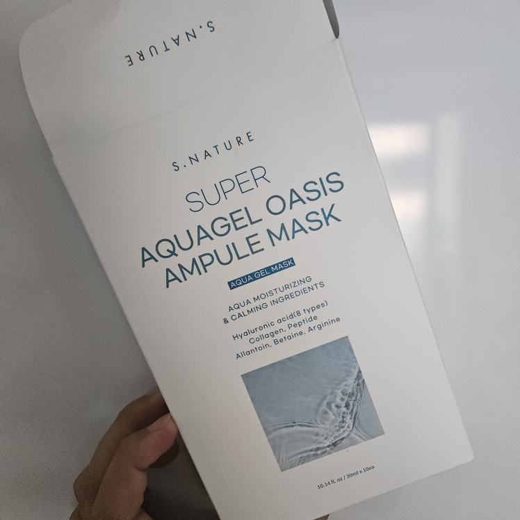 Ảnh đánh giá thực tế của người dùng về Mặt nạ ampoule Super Aqua Gel Oasis