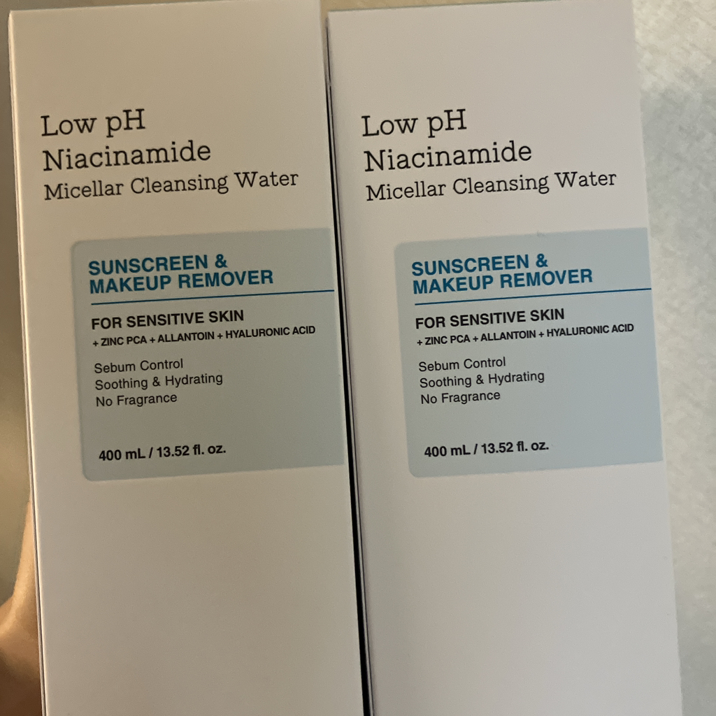 코스알엑스 (COSRX) 약산성 나이아신아마이드 미셀라 클렌징 워터 review image