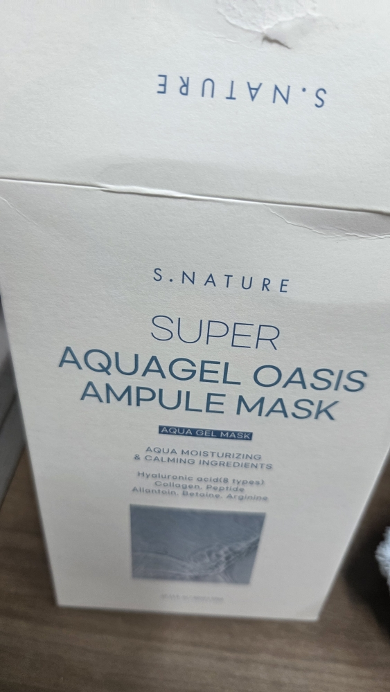 Ảnh đánh giá thực tế của người dùng về Mặt nạ ampoule Super Aqua Gel Oasis