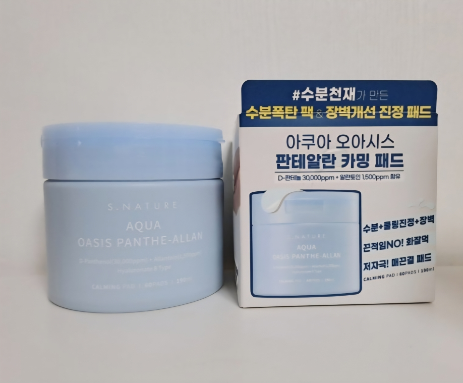 에스네이처 (S.NATURE) 아쿠아 오아시스 판테알란 카밍패드 review image