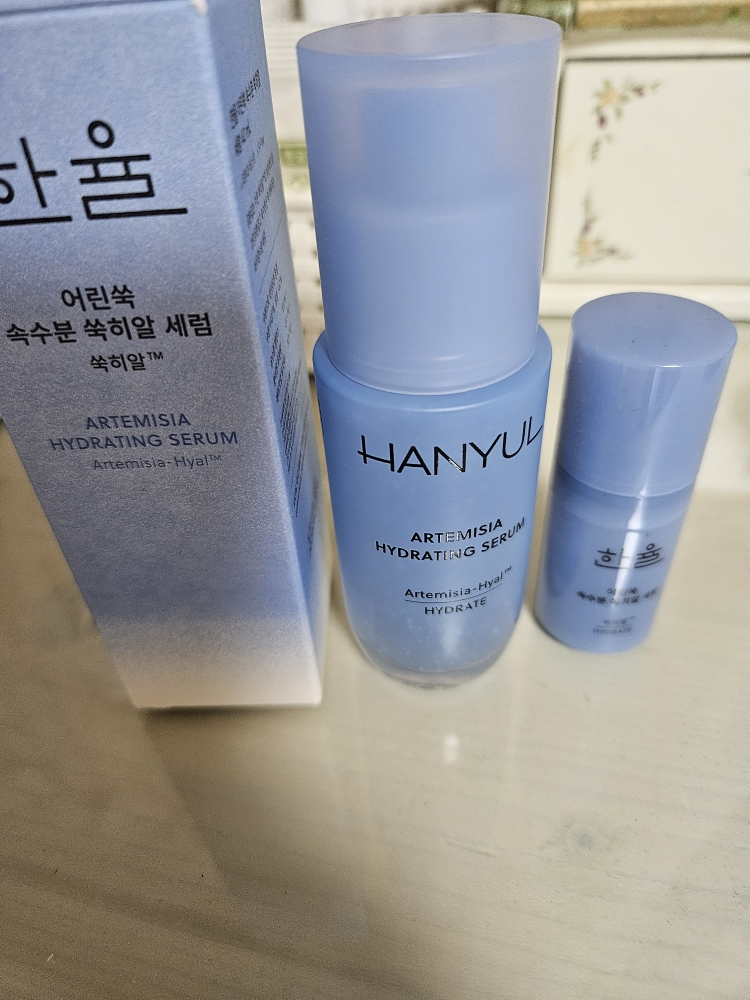 한율 (HANYUL) 어린쑥 속수분 쑥히알 세럼 review image