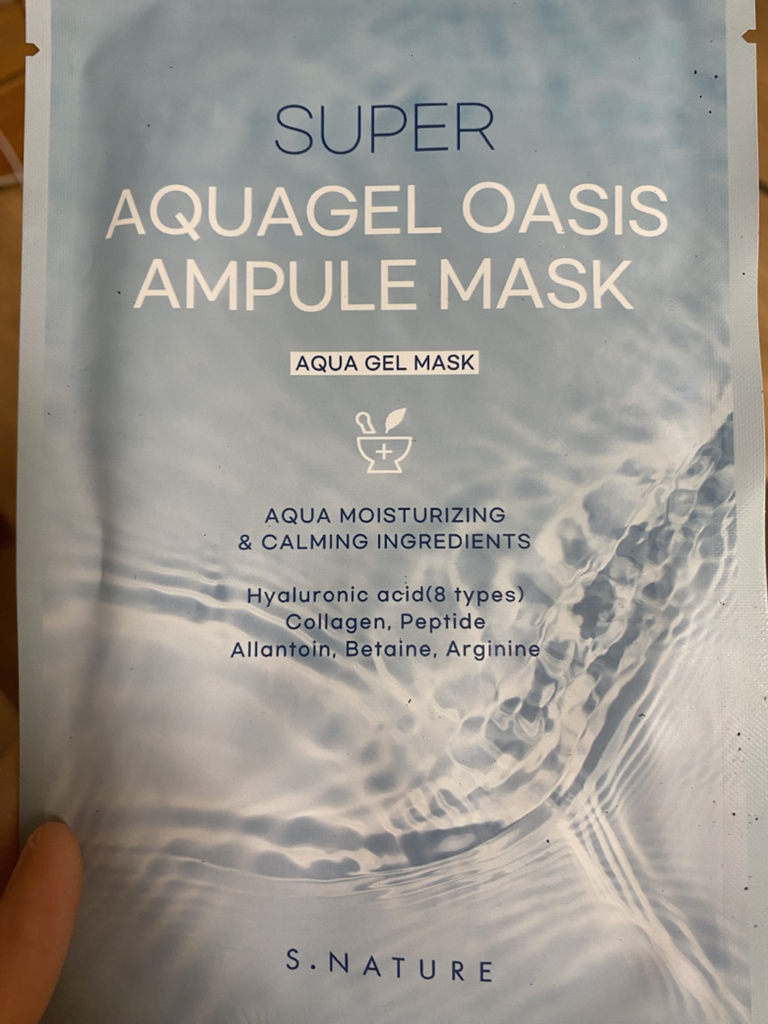 Ảnh đánh giá thực tế của người dùng về Mặt nạ ampoule Super Aqua Gel Oasis