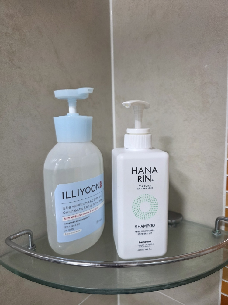 生化后防脱发洗发水的真实用户使用照片