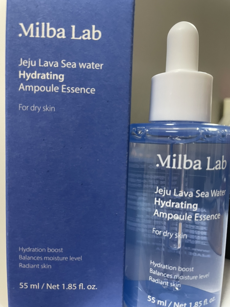 밀바랩 (MilbaLab) 제주 용암해수 보습 앰플 에센스 review image