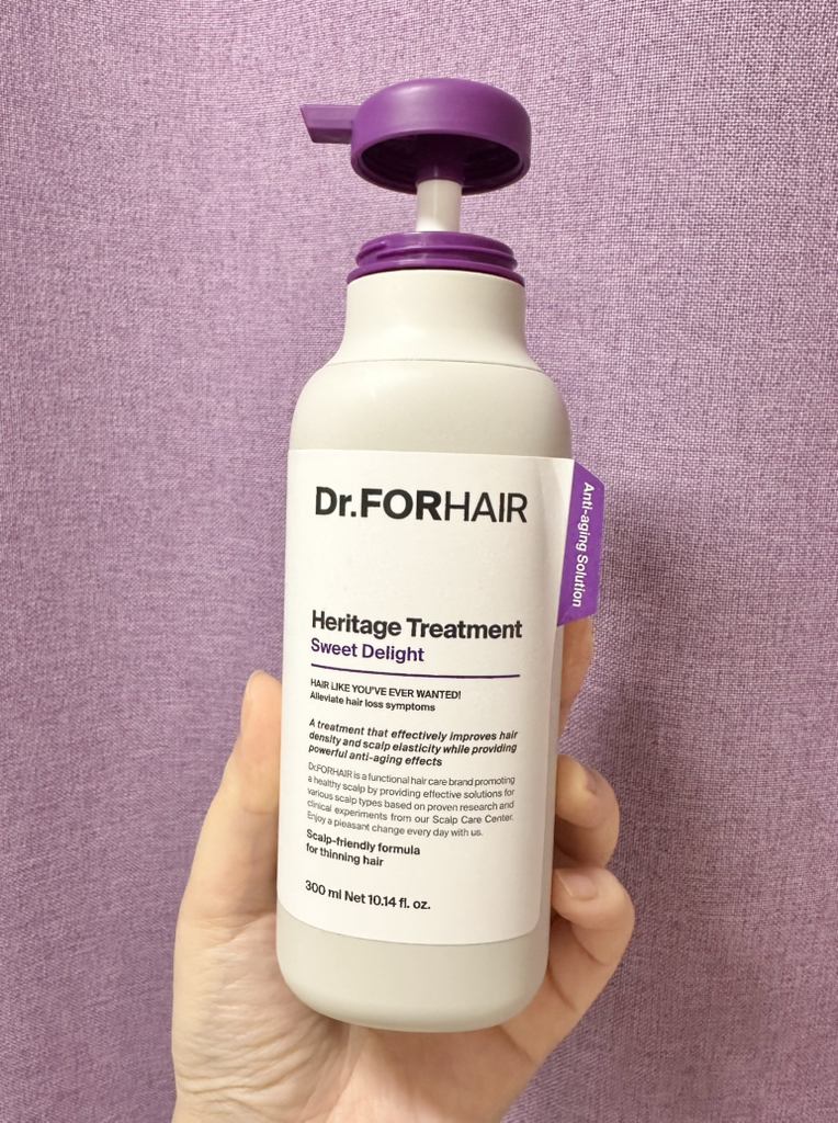 닥터포헤어 (Dr.FORHAIR) 헤리티지 트리트먼트 [스위트딜라이트] review image