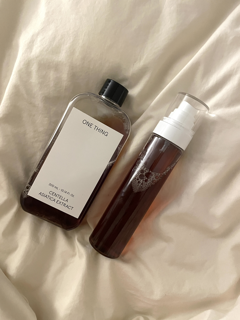 Ảnh đánh giá thực tế của người dùng về Toner chiết xuất từ cây cỏ ba lá