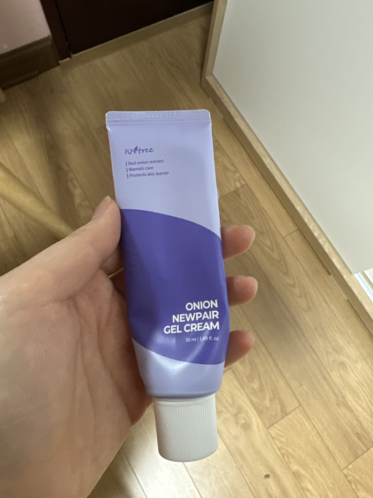 Ảnh đánh giá thực tế của người dùng về Onion Newfair Gel Cream