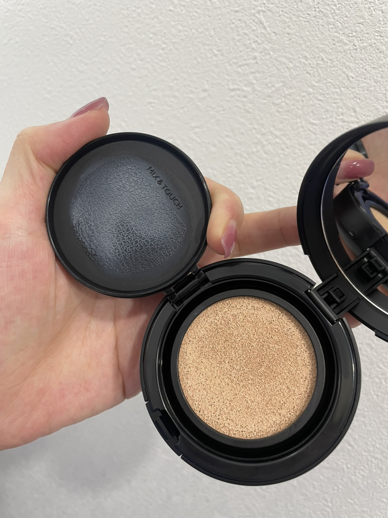 정샘물뷰티 (JUNGSAEMMOOL) 에센셜 스킨 누더 쿠션 [SPF50+/PA+++] [크림핑크] review image