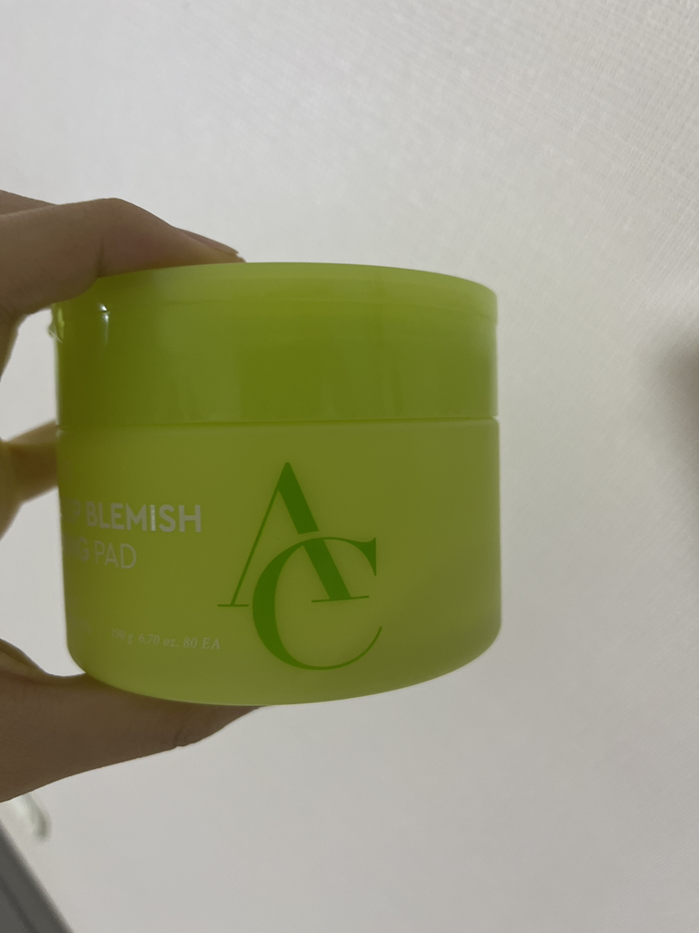 DEWYTREE AC Control EX Deep Trace Calming Blemish Pad review image