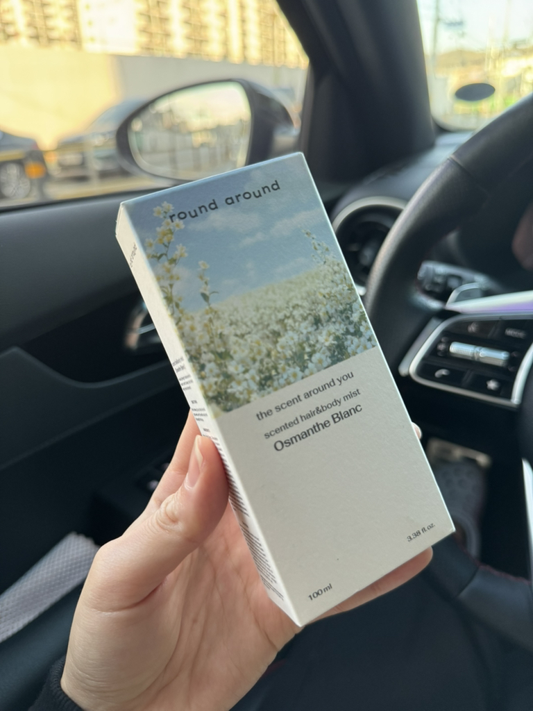 라운드어라운드 (ROUNDAROUND) 센티드 헤어&바디 미스트 [오스만드 블랑] review image