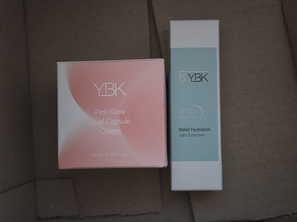 YBK (와이비케이) 핑크 글로우 듀얼 캡슐 크림 review image