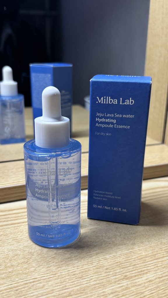 밀바랩 (MilbaLab) 제주 용암해수 보습 앰플 에센스 review image