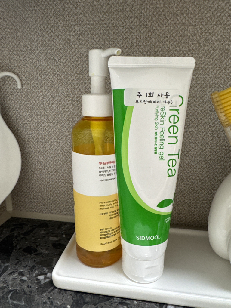 Ảnh đánh giá thực tế của người dùng về Gel tẩy tế bào chết trà xanh