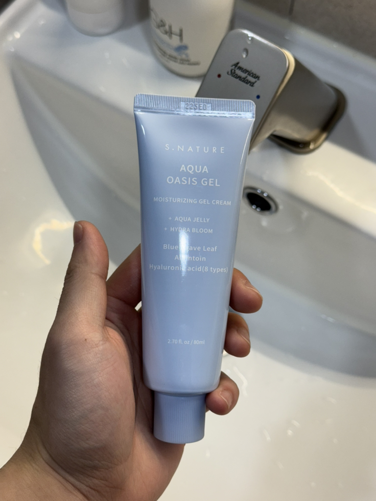 Ảnh đánh giá thực tế của người dùng về Aqua Oasis Moisture Gel Cream