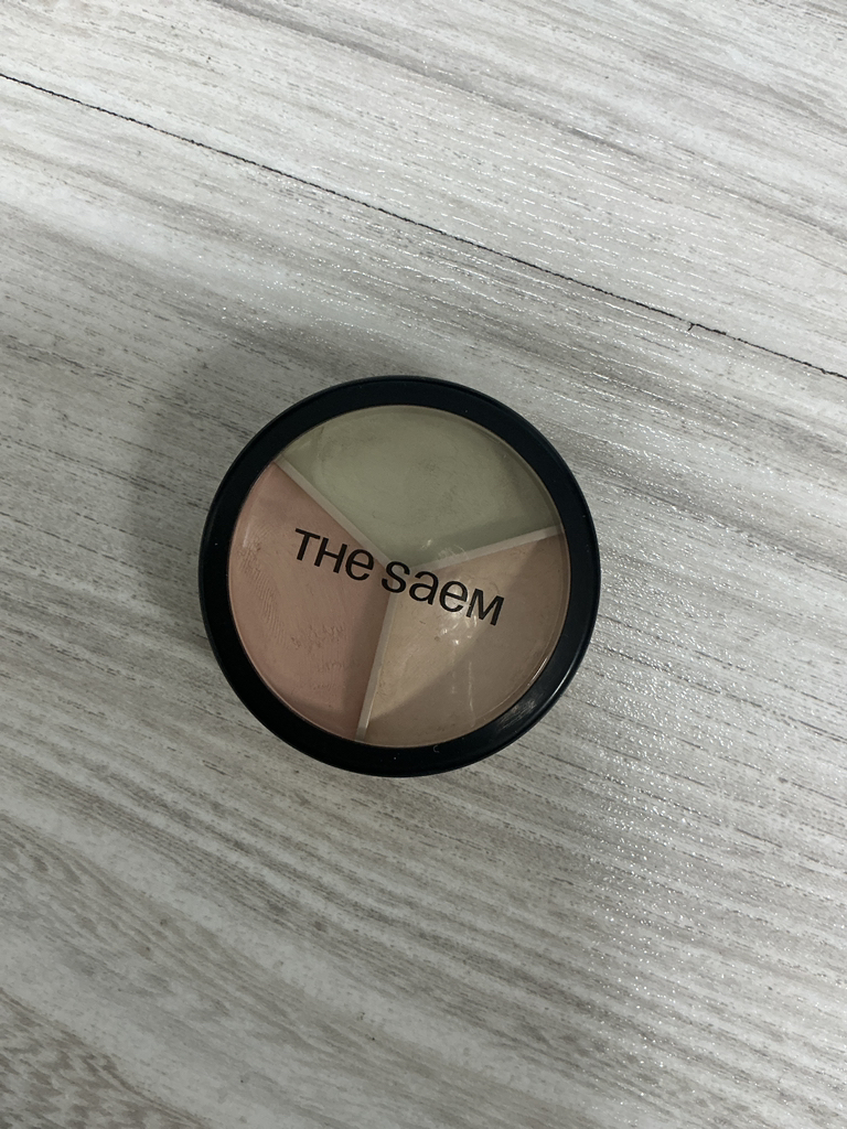 더샘 (theSAEM) 커버 퍼펙션 트리플 팟 컨실러 [03 코렉트업베이지] review image