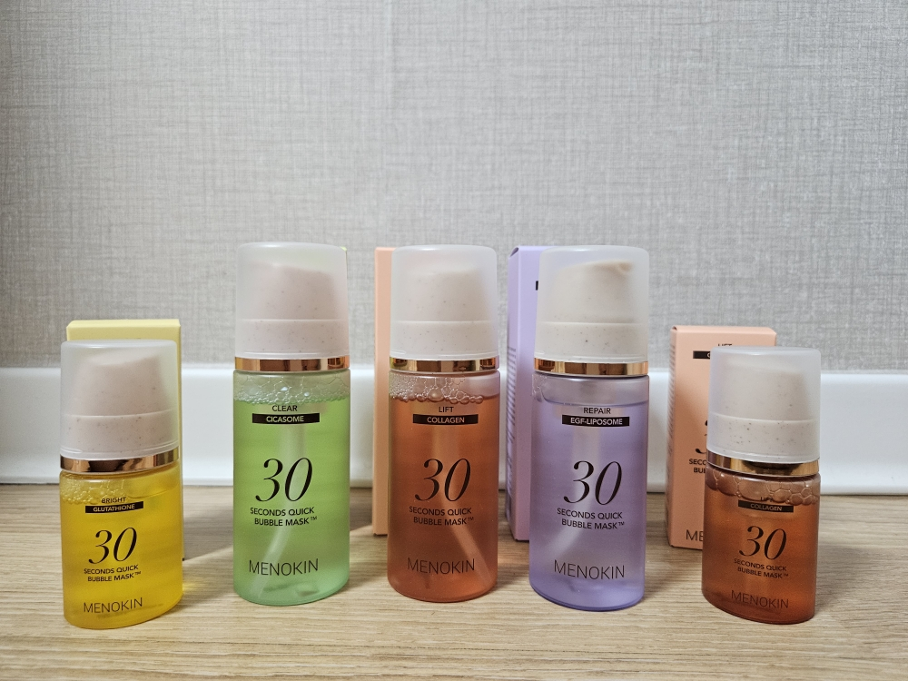 메노킨 (MENOKIN) 30초 퀵 버블 마스크 리페어 review image