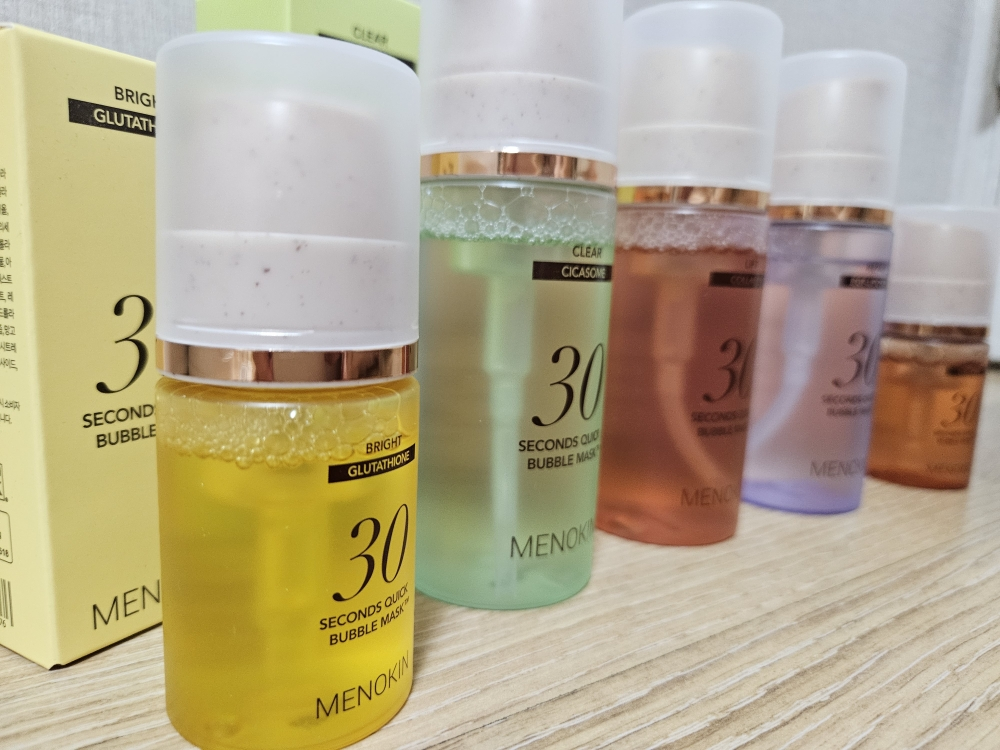 메노킨 (MENOKIN) 30초 퀵 버블 마스크 리페어 review image