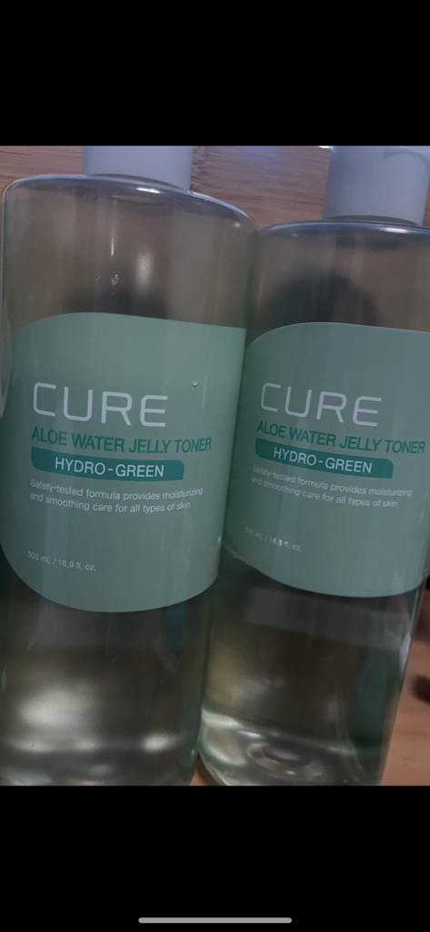 큐어 (CURE) 알로에 워터 젤리토너 review image