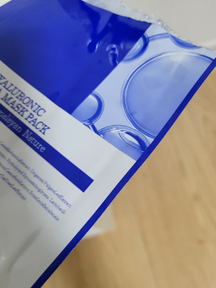 나드 (NARD) 저분자 히알루론산 수분 충전 마스크팩 review image