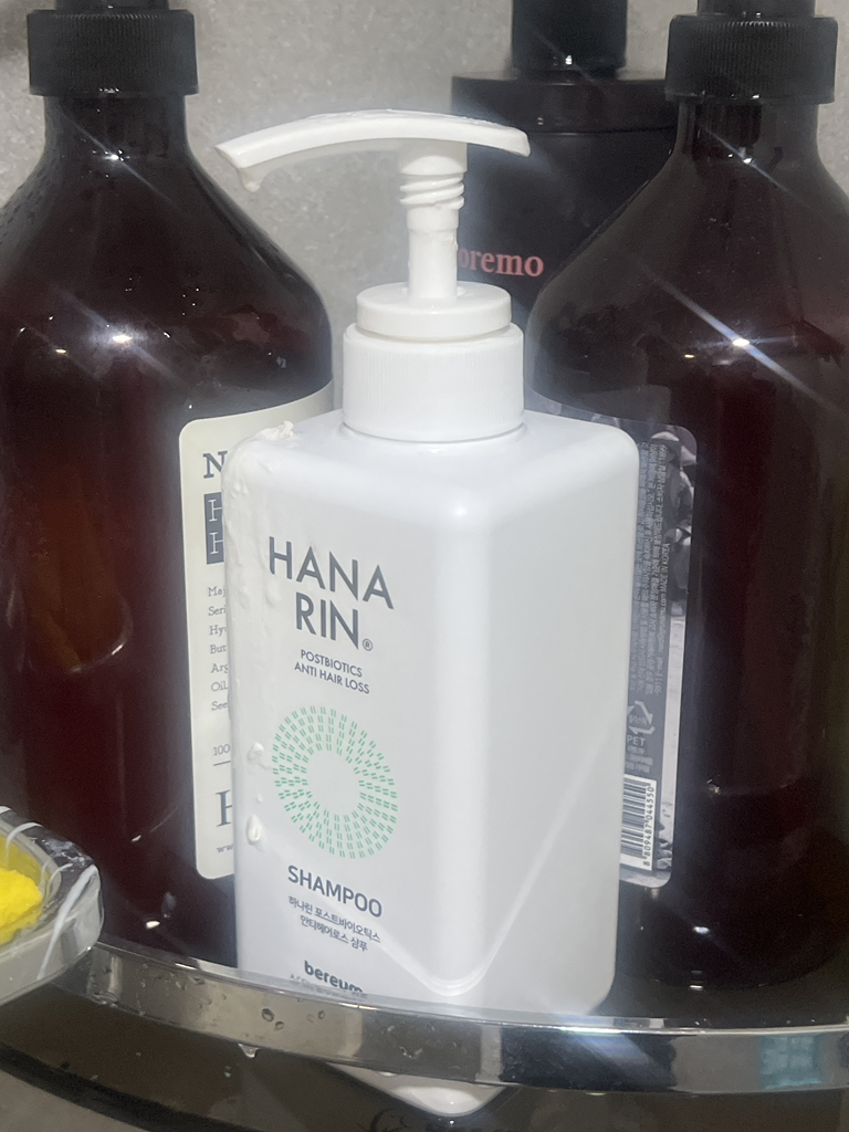 生化后防脱发洗发水的真实用户使用照片