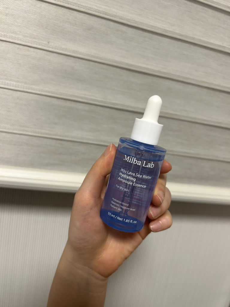 MilbaLab 济州熔岩海水保湿安瓶精华液 review image