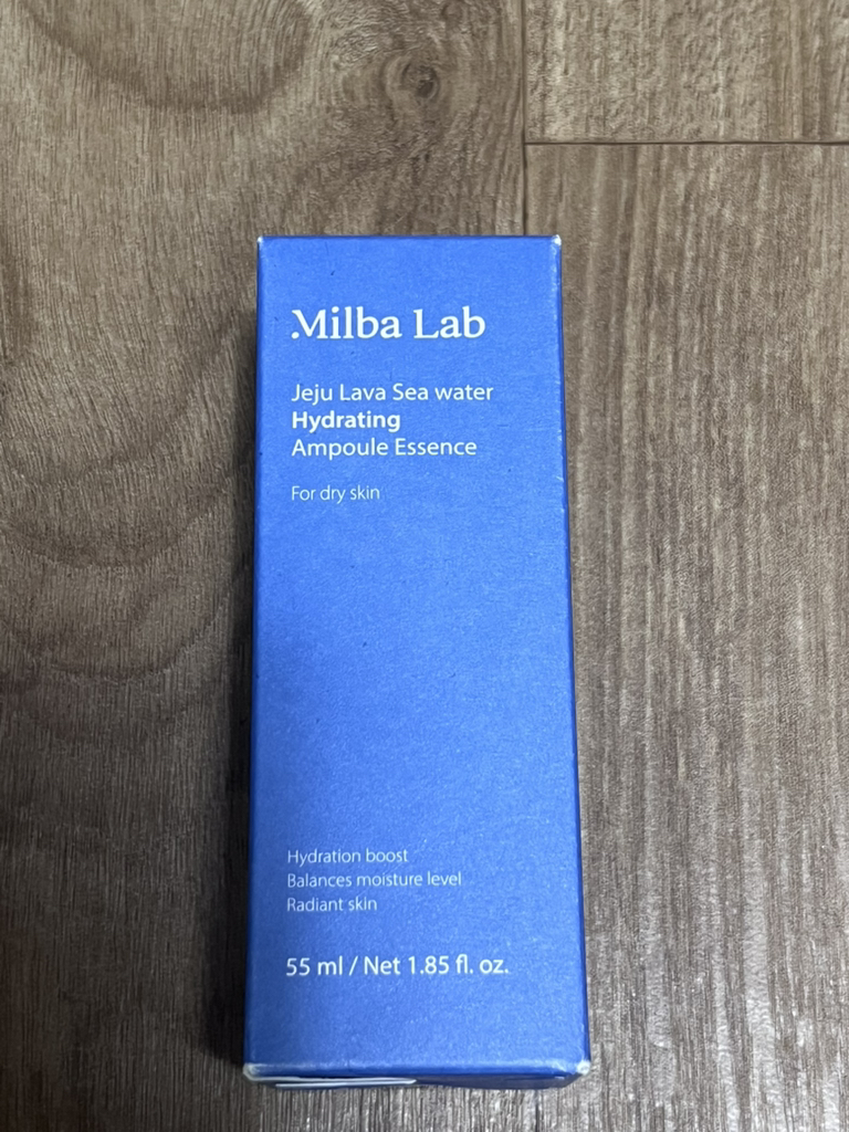 MilbaLab 济州熔岩海水保湿安瓶精华液 review image