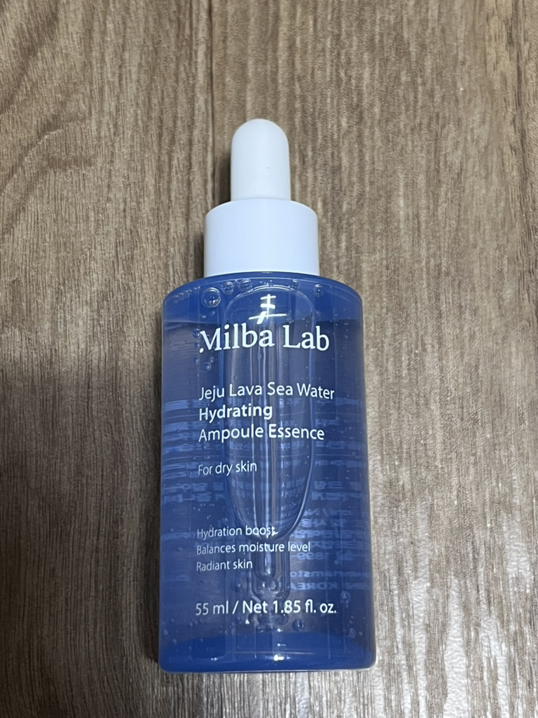 MilbaLab 济州熔岩海水保湿安瓶精华液 review image