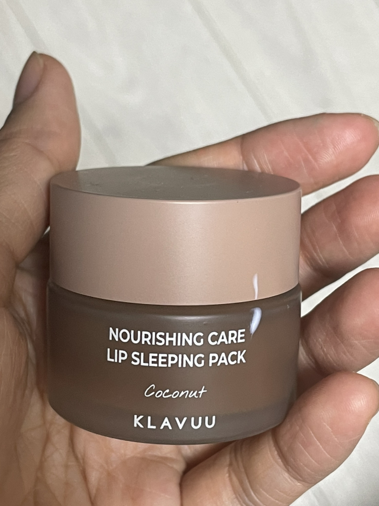 클라뷰 (KLAVUU) 너리싱 케어 립 슬리핑 팩 [코코넛] review image