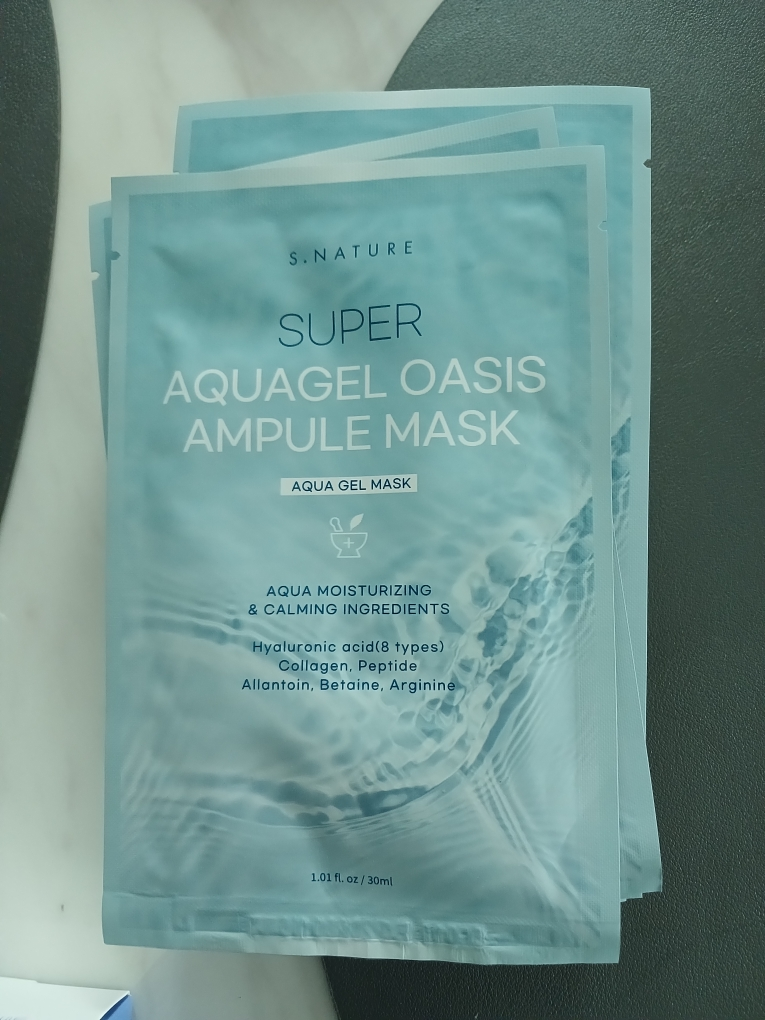 Ảnh đánh giá thực tế của người dùng về Mặt nạ ampoule Super Aqua Gel Oasis