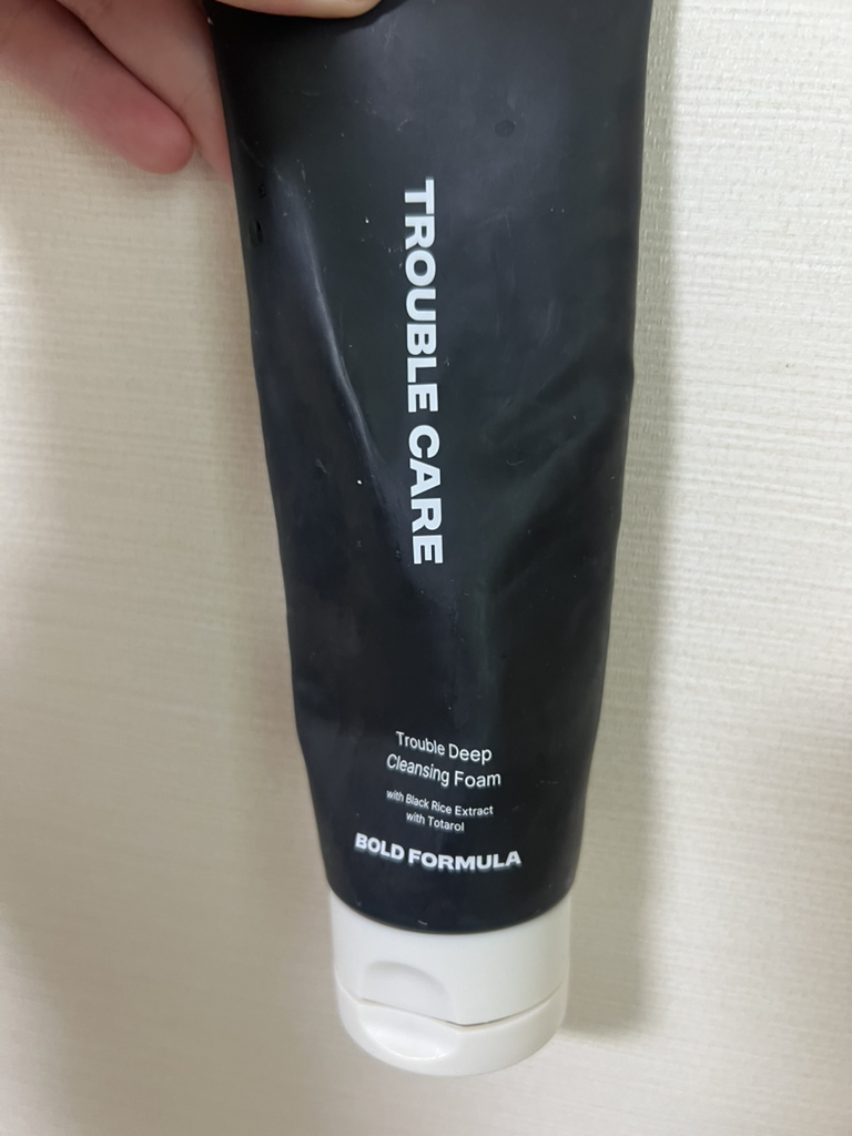 볼드포뮬러 (BOLDFORMULA) 트러블 딥 클렌징 폼 review image