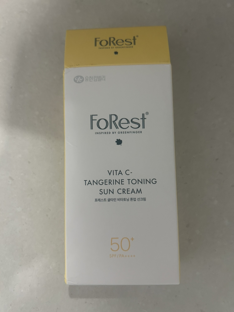 포레스트 (FoRest) 귤타민 비타토닝 톤업 선크림 [SPF50+/PA++++] review image