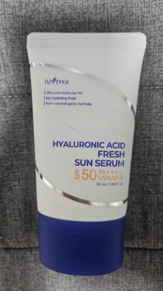 Ảnh đánh giá thực tế của người dùng về Hyaluronic Acid Fresh Sun Serum [SPF50+/PA++++]
